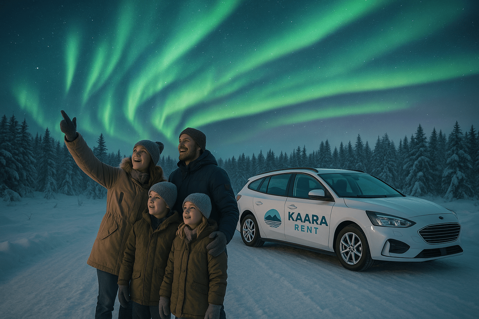 24/7 Car Rental Rovaniemi & 24/7 Car Rental Saariselkä – 24/7 Keyless Rental for Your Lapland Adventure - Kaara Rent Oy